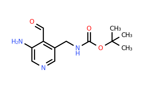 CAS 1393574-75-8 | Tert-butyl (5-amino-4-formylpyridin-3-YL)methylcarbamate