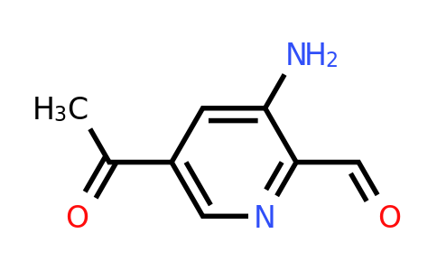 CAS 1393574-77-0 | 5-Acetyl-3-aminopyridine-2-carbaldehyde