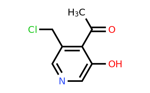 CAS 1393574-88-3 | 1-[3-(Chloromethyl)-5-hydroxypyridin-4-YL]ethanone