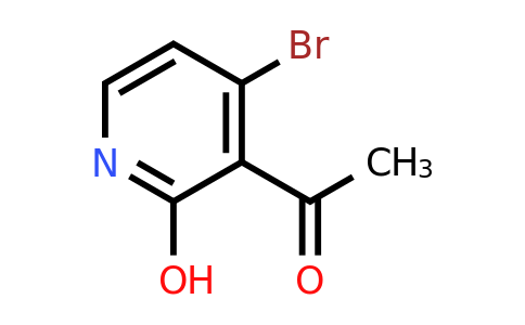 CAS 1393574-97-4 | 1-(4-Bromo-2-hydroxypyridin-3-YL)ethanone
