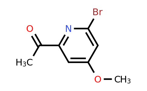 CAS 1393575-09-1 | 1-(6-Bromo-4-methoxypyridin-2-YL)ethanone