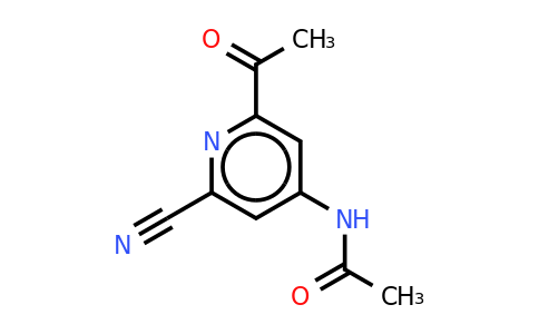 CAS 1393575-22-8 | N-(2-acetyl-6-cyanopyridin-4-YL)acetamide