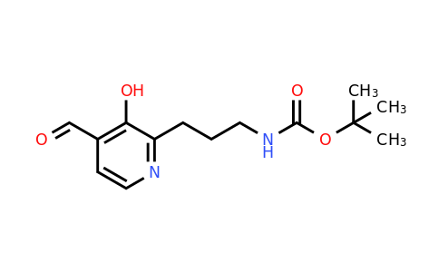 CAS 1393575-24-0 | Tert-butyl 3-(4-formyl-3-hydroxypyridin-2-YL)propylcarbamate