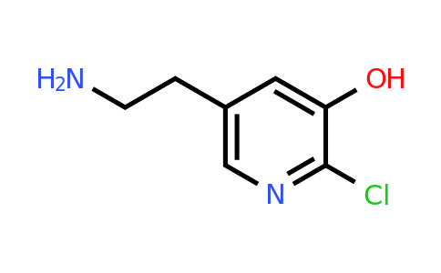 CAS 1393575-27-3 | 5-(2-Aminoethyl)-2-chloropyridin-3-ol