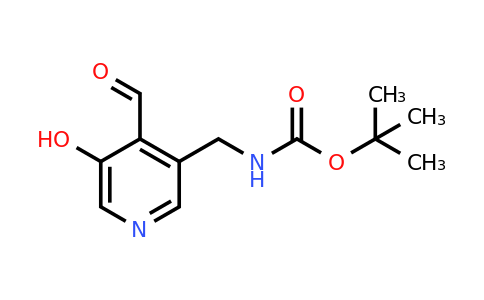 CAS 1393575-28-4 | Tert-butyl (4-formyl-5-hydroxypyridin-3-YL)methylcarbamate