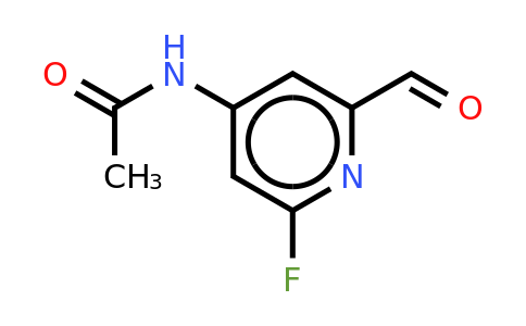 CAS 1393575-30-8 | N-(2-fluoro-6-formylpyridin-4-YL)acetamide