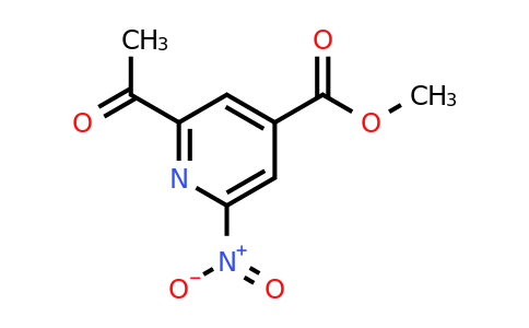 CAS 1393575-31-9 | Methyl 2-acetyl-6-nitroisonicotinate