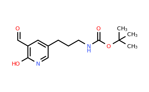 CAS 1393575-32-0 | Tert-butyl 3-(5-formyl-6-hydroxypyridin-3-YL)propylcarbamate