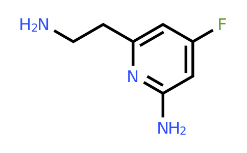 CAS 1393575-33-1 | 6-(2-Aminoethyl)-4-fluoropyridin-2-amine
