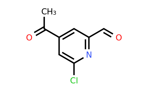 CAS 1393575-35-3 | 4-Acetyl-6-chloropyridine-2-carbaldehyde