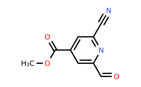 CAS 1393575-41-1 | Methyl 2-cyano-6-formylisonicotinate