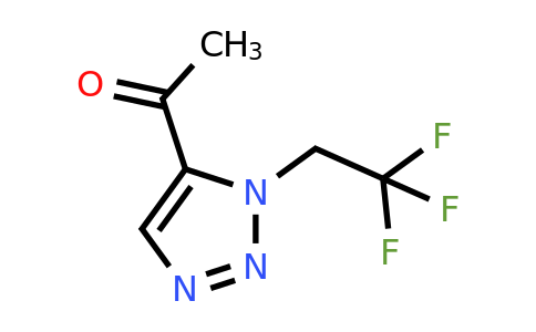 CAS 1393575-44-4 | 1-[1-(2,2,2-Trifluoroethyl)-1H-1,2,3-triazol-5-YL]ethanone