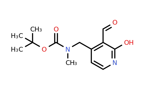 CAS 1393575-47-7 | Tert-butyl (3-formyl-2-hydroxypyridin-4-YL)methyl(methyl)carbamate