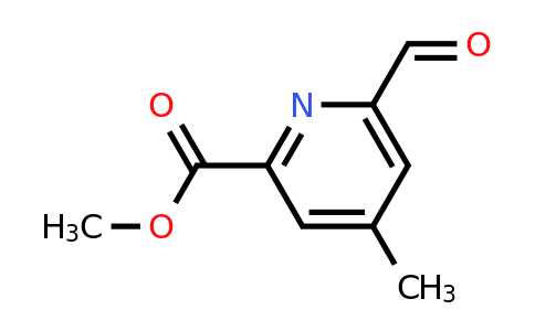 CAS 1393575-60-4 | Methyl 6-formyl-4-methylpyridine-2-carboxylate