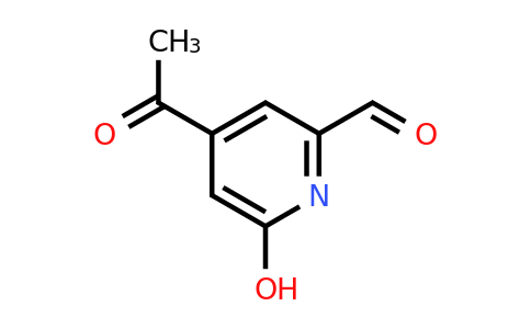 CAS 1393575-62-6 | 4-Acetyl-6-hydroxypyridine-2-carbaldehyde