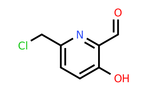 CAS 1393575-63-7 | 6-(Chloromethyl)-3-hydroxypyridine-2-carbaldehyde