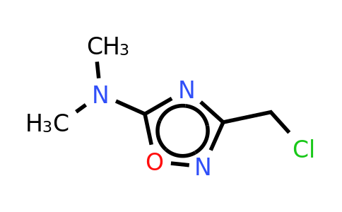 3-(Chloromethyl)-N,n-dimethyl-1,2,4-oxadiazol-5-amine
