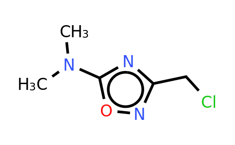 CAS 1393575-64-8 | 3-(Chloromethyl)-N,n-dimethyl-1,2,4-oxadiazol-5-amine