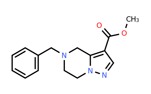 CAS 1393575-68-2 | Methyl 5-benzyl-4,5,6,7-tetrahydropyrazolo[1,5-A]pyrazine-3-carboxylate