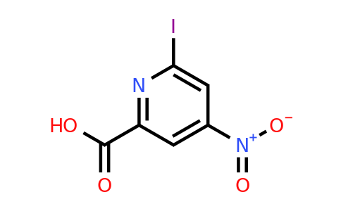 CAS 1393575-77-3 | 6-Iodo-4-nitropyridine-2-carboxylic acid