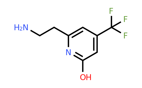 CAS 1393575-86-4 | 6-(2-Aminoethyl)-4-(trifluoromethyl)pyridin-2-ol