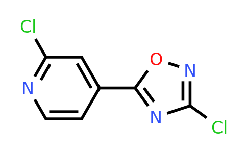CAS 1393575-87-5 | 2-Chloro-4-(3-chloro-1,2,4-oxadiazol-5-YL)pyridine