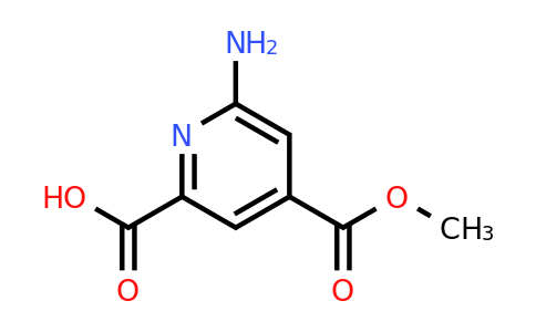 CAS 1393575-91-1 | 6-Amino-4-(methoxycarbonyl)pyridine-2-carboxylic acid