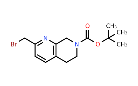 CAS 1393575-92-2 | Tert-butyl 2-(bromomethyl)-5,8-dihydro-1,7-naphthyridine-7(6H)-carboxylate