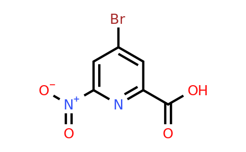 CAS 1393576-02-7 | 4-Bromo-6-nitropyridine-2-carboxylic acid