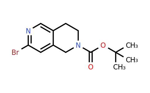 CAS 1393576-07-2 | Tert-butyl 7-bromo-3,4-dihydro-2,6-naphthyridine-2(1H)-carboxylate
