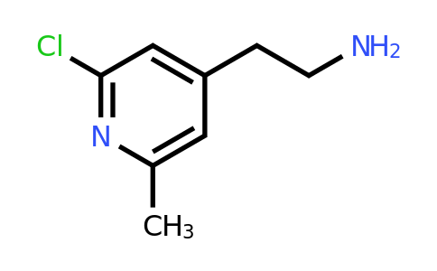 CAS 1393576-08-3 | 2-(2-Chloro-6-methylpyridin-4-YL)ethanamine