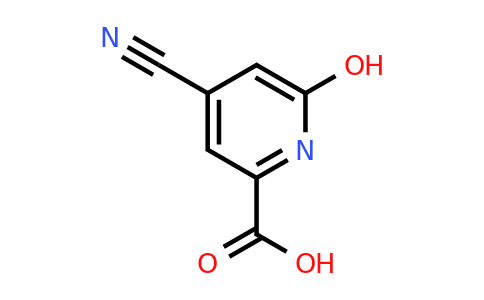 CAS 1393576-09-4 | 4-Cyano-6-hydroxypyridine-2-carboxylic acid