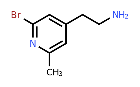 CAS 1393576-11-8 | 2-(2-Bromo-6-methylpyridin-4-YL)ethanamine