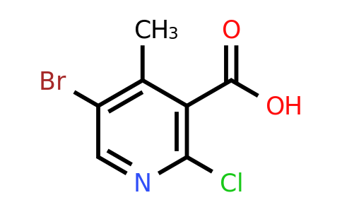 CAS 1393576-22-1 | 5-Bromo-2-chloro-4-methylnicotinic acid
