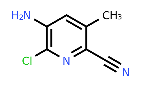 CAS 1393576-23-2 | 5-Amino-6-chloro-3-methylpyridine-2-carbonitrile