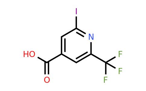 CAS 1393576-24-3 | 2-Iodo-6-(trifluoromethyl)isonicotinic acid