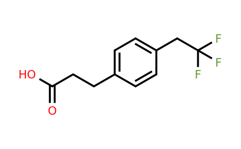 CAS 1393576-25-4 | 3-[4-(2,2,2-Trifluoroethyl)phenyl]propanoic acid