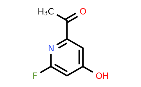CAS 1393576-40-3 | 1-(6-Fluoro-4-hydroxypyridin-2-YL)ethanone