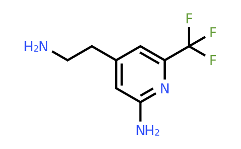 CAS 1393576-42-5 | 4-(2-Aminoethyl)-6-(trifluoromethyl)pyridin-2-amine