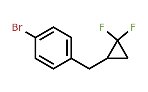 CAS 1393576-43-6 | 1-Bromo-4-[(2,2-difluorocyclopropyl)methyl]benzene