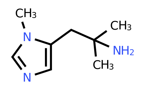 CAS 1393576-44-7 | 1,1-Dimethyl-2-(1-methyl-1H-imidazol-5-YL)ethylamine
