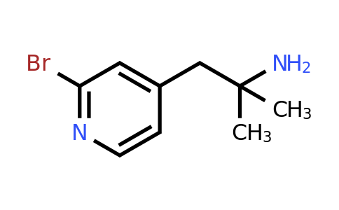 CAS 1393576-49-2 | 1-(2-Bromopyridin-4-YL)-2-methylpropan-2-amine