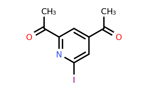 CAS 1393576-50-5 | 1-(2-Acetyl-6-iodopyridin-4-YL)ethanone
