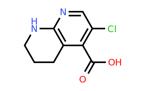 CAS 1393576-53-8 | 3-Chloro-5,6,7,8-tetrahydro-1,8-naphthyridine-4-carboxylic acid