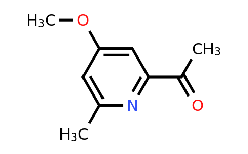 CAS 1393576-56-1 | 1-(4-Methoxy-6-methylpyridin-2-YL)ethanone