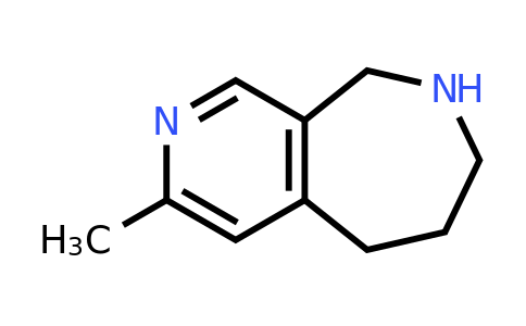 CAS 1393576-59-4 | 3-Methyl-6,7,8,9-tetrahydro-5H-pyrido[3,4-C]azepine