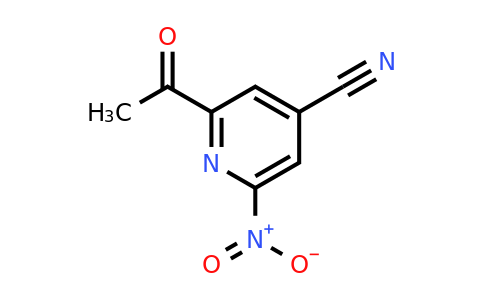 CAS 1393576-82-3 | 2-Acetyl-6-nitroisonicotinonitrile