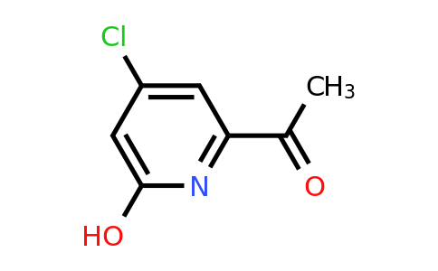 CAS 1393576-84-5 | 1-(4-Chloro-6-hydroxypyridin-2-YL)ethanone