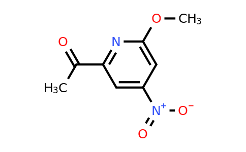 CAS 1393576-85-6 | 1-(6-Methoxy-4-nitropyridin-2-YL)ethanone