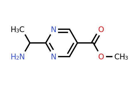CAS 1393576-98-1 | Methyl 2-(1-aminoethyl)pyrimidine-5-carboxylate